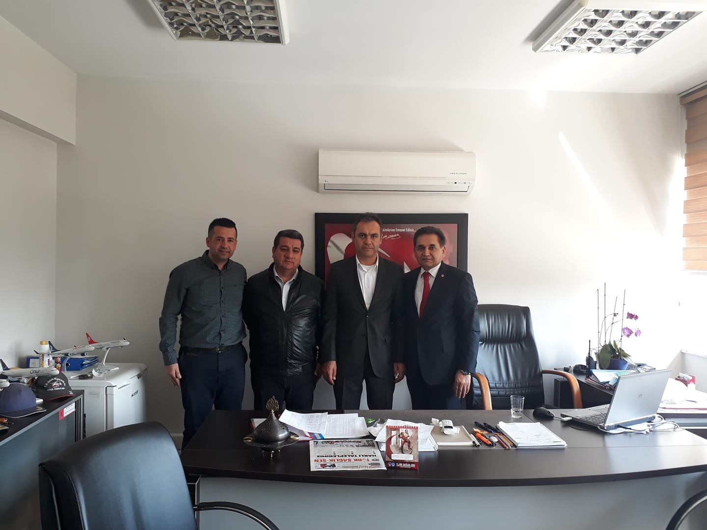112 KOMUTA MERKEZİ BAŞHEKİMLİĞİ  ZİYARET ETTİK